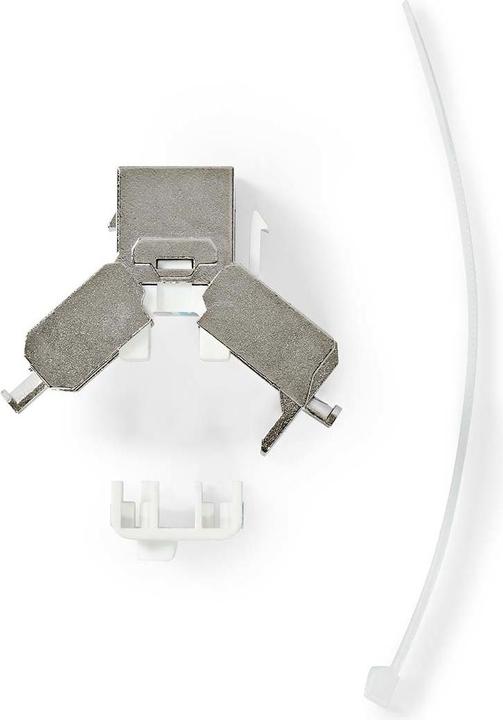 Produktbild Nedis Keystone | CAT7 | RJ45 Buchse | S/FTP | Metall | Box (Keystone Modul)