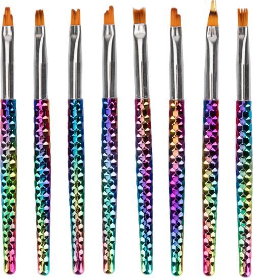 Produktbild Nagellack24 Profi Gel Pinsel 8er Set