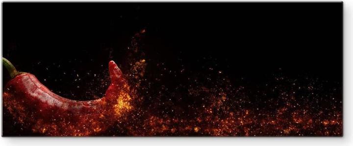 Actual product image Trenddeko Chili on Fire - Panorama (40 x 100 cm)