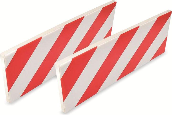 Image du produit IWH Bande de protection de porte de voiture pour garage, blanc / rouge Matériau : Mousse PU