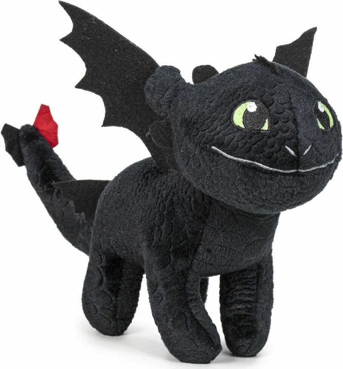 Actual product image Tinisu Toothless dragon taming made easy cuddly toy - 32 cm cuddly toy HTTYD soft toy (32 cm)