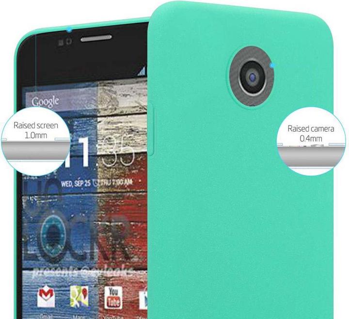 Image du produit Cadorabo Couverture rigide Frosty Cover (Motorola Moto G2 (2nd Gen))