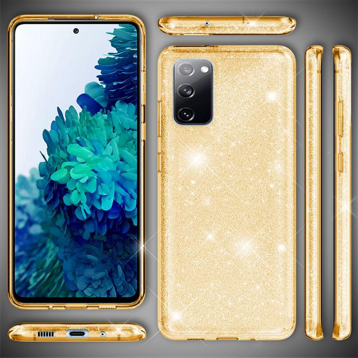Actual product image Nalia Glitter cover (Samsung Galaxy S20 FE)
