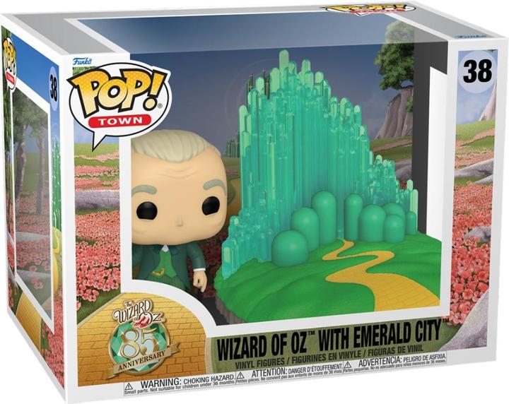 Produktbild Funko Der Zauberer von Oz POP! Town Vinyl Figur Emerald City w/Wizard 9 cm