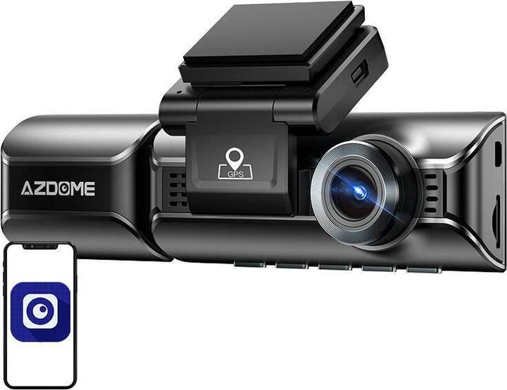 AZDome M550Pro (GPS receiver, Built-in microphone, Night vision, Accelerometer, Wi-Fi, 4K)