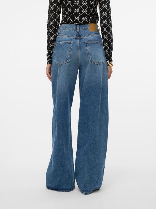 Immagine prodotto Vero Moda VMELINA Super High Rise Weiter Beinschnitt Jeans Weit geschnitten (25)