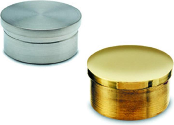 Actual product image G-Fittings End caps for tube termination on handrail and footrail (Zinc die-cast)