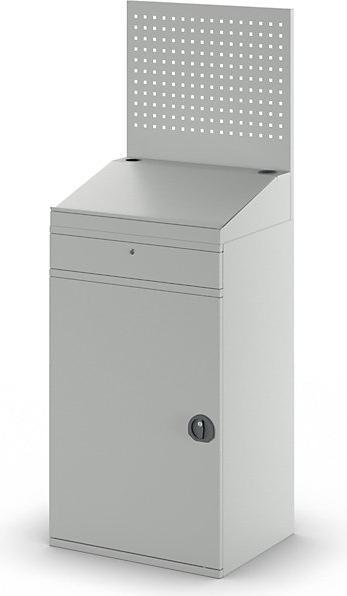 Produktbild eurokraft pro Computer-Arbeitsstation, Stahlblech