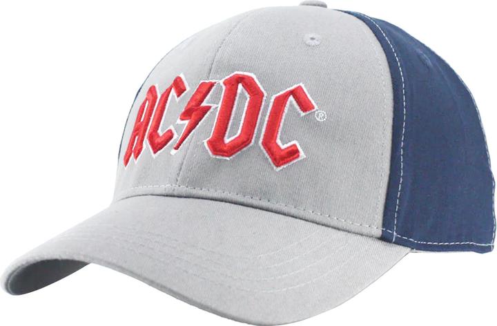 Image du produit AC/DC Casquette de baseball unisexe adulte avec logo bicolore (Taille unique)