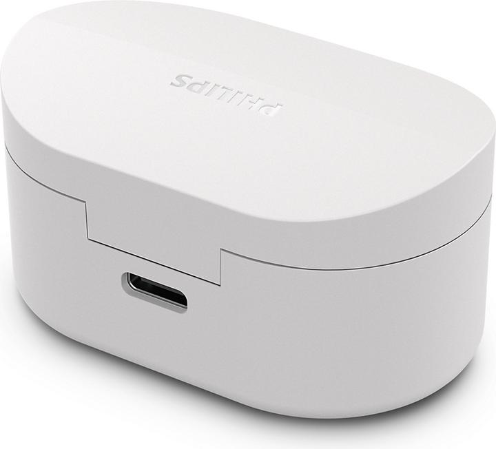 Image du produit Philips TAT1108WT Casque/écouteur Sans fil Appels intra-auriculaires/Musique Bluetooth Blanc (5 h, Sans fil)