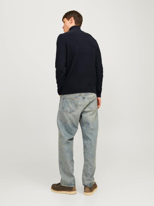 Produktbild Jack & Jones Einfarbig Viertel-Reissverschluss Viertel-Reissverschluss (XXL)