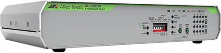 Produktbild Allied Telesis 8x Unmanagedn Switch Int Psu (8 Ports)