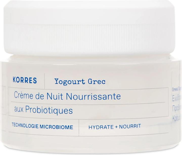 Image du produit Korres Greek Yoghurt Crème de Nuit Nourrissante aux Probiotiques (40 ml, Crème de nuit)