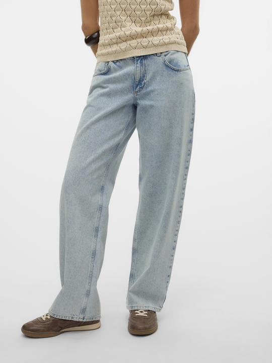 Image du produit Vero Moda VMRANCY Mid Rise Weiter Beinschnitt Jeans Weit geschnitten (W30/L34)