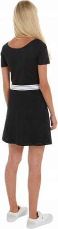 Produktbild Tommy Hilfiger Tjw Damen Logo Tape Fit & Flare Kleid (S)