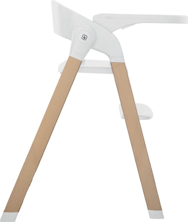 Actual product image BabyGo High chair Levels white wood optic (Highchair)
