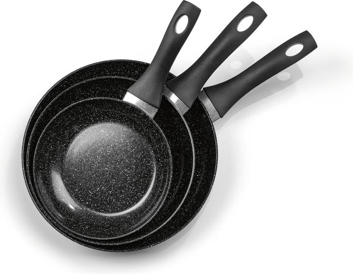 Produktbild Bratmaxx Bratpfanne Aluminium Pfannen Set 3 Stück 20 cm/24 (28 cm, Bratpfanne, Aluminium)