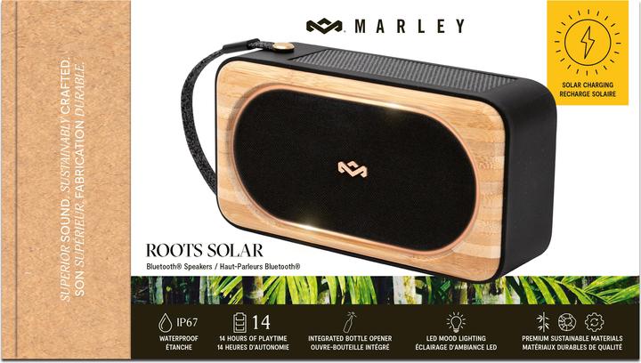 Produktbild House of Marley Roots Solar Bluetooth Lautsprecher (14 h, Solarenergie)