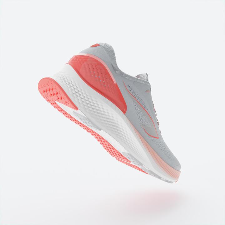 Actual product image Kiprun Women's running shoes - KS500 2 grey/coral (37)