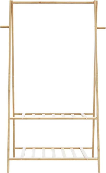 Immagine prodotto VidaXL Appendiabiti con ripiani 96x45,5x150,5 cm in bambù