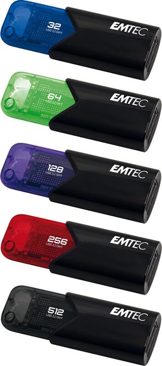 Produktbild Emtec B110 Click Easy (256 GB, USB-A, USB 3.2)