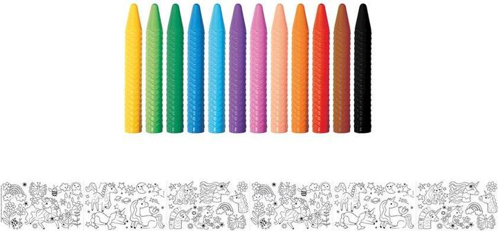 Immagine prodotto Avenir Set di pastelli a cera Unicorno (Colorato, 12 x)