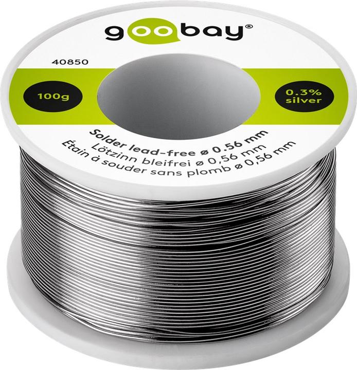 Goobay Professional solder lead-free, ø 0.56 mm, 100 g (Solder)