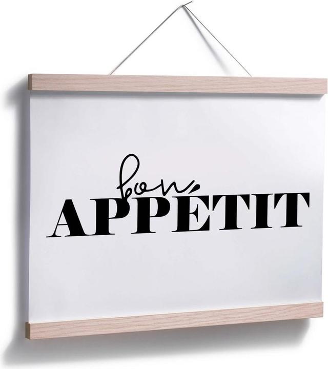 Image du produit Trenddeko Poster Bon Appetit 40 x 50 cm, Papier (11,5 x 11 x 63 cm)