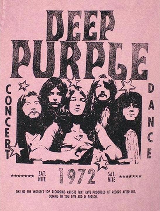 Produktbild Deep Purple 1972 Concert TShirt (XL)
