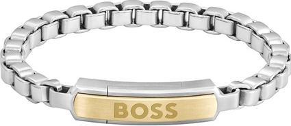 Image du produit Hugo Boss Timeless men Ìs bicolor bracelet en acier Devon 1580597 - Longueur : 19 cm (19 cm)