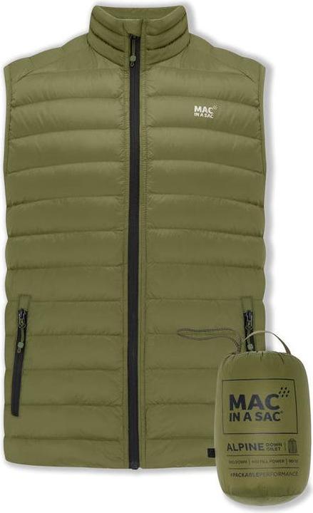 Image du produit Mac in a Sac Gilet Doudoune Hommes ALPINE (L)
