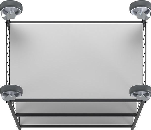Produktbild Ebinger Büro-Etagenwagen, LxBxH 830x510x935 mm, 3 Etagen (150 kg)