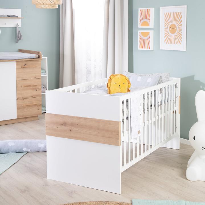Actual product image Roba Children's room set Lion (Changing unit, Baby cot)