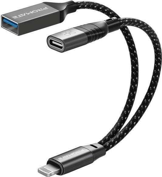 Actual product image ProMate OTGLink-i OTG Media Adapter Apple (Lightning, USB Type C)