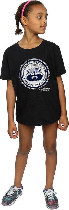 Image du produit Guardians of the Galaxy T-shirt en coton pour filles "Rocket Powered (116)