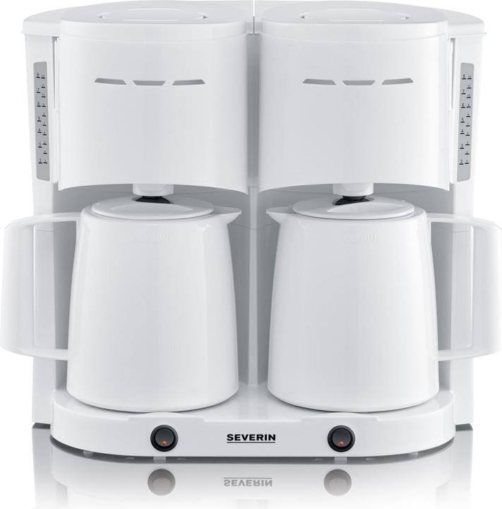 Actual product image Severin KA 9314 Coffee Maker White Capacity Cups=16 Insulated Jug