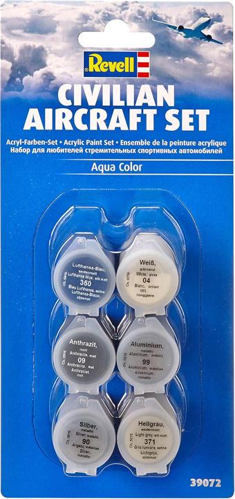 Actual product image Revell Civilian Aircraft Set