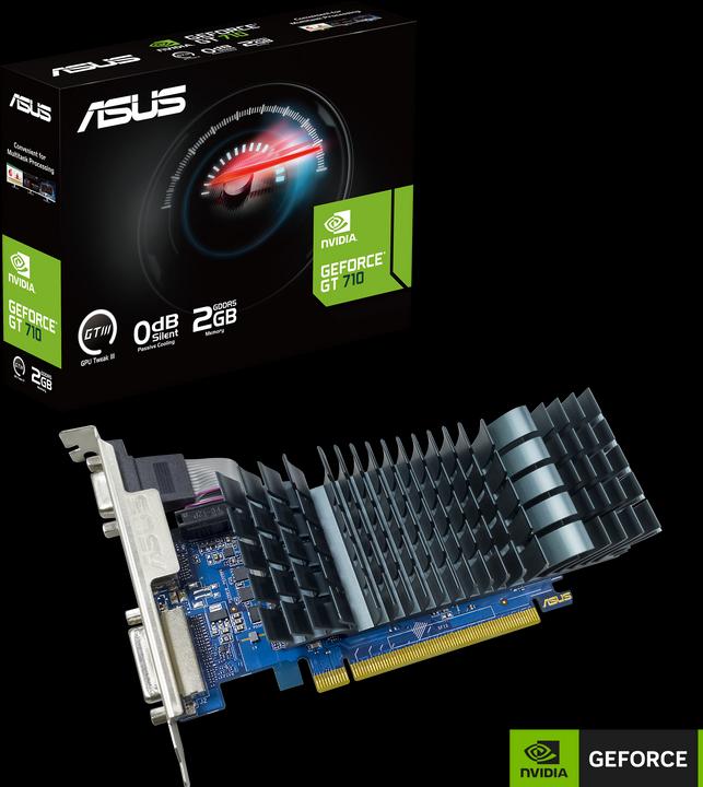 Actual product image ASUS GeForce GT 710 EVO Low-Profile (2 GB)