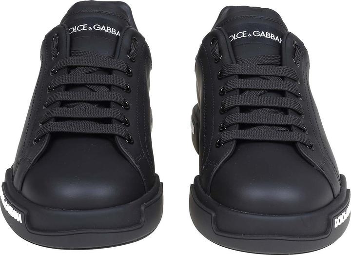 Produktbild Dolce & Gabbana portofino sneakers in black nappa (39)