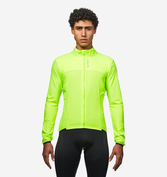 Van rysel Men's Long-Sleeved Ultra-Light Road Cycling Windbreaker Racer - Turquoise