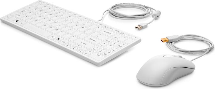 Produktbild HP USB Keyboard and Mouse HealthcareEdition (Eng. Int., Kabelgebunden)