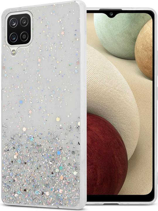 Transparent mit Glitter