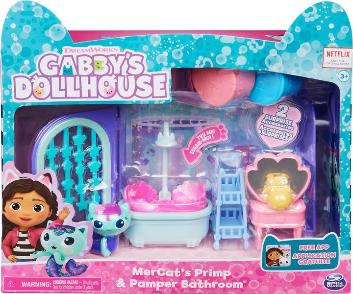 Image du produit Gabby's Dollhouse Chambre Deluxe MerCat's Bathroom