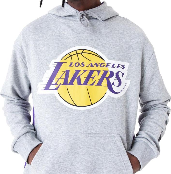 Immagine prodotto New Era Felpa con cappuccio oversize MESH PANEL Los Angeles Lakers (L)