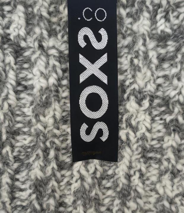 Image du produit Soxs Graue Wolle Herren- & Damensocken Jet Black, Kurzsocke (Une unité par pack, 44 - 46)