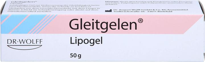 Actual product image Dr. Wolff Lubricating gels Lipogel, 50 g GEL (Intimate gel)