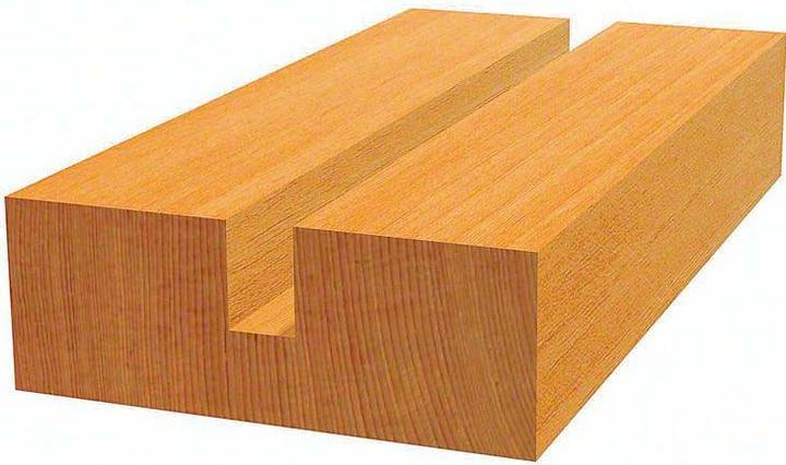 Produktbild Bosch Professional Zubehör Nutfräser, 1/4-Zoll, D1 19 mm, L 19,6 mm, G 51 mm. Für Handfräsen