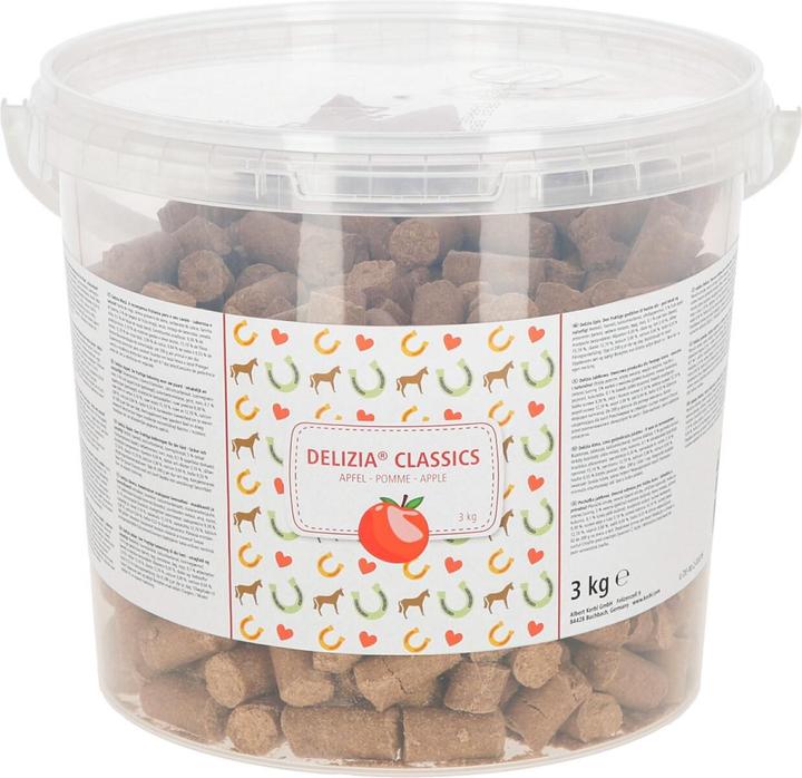 Immagine prodotto Kerbl Delizia Classics Apple - Snack per cavalli - 1 kg (1000 g)