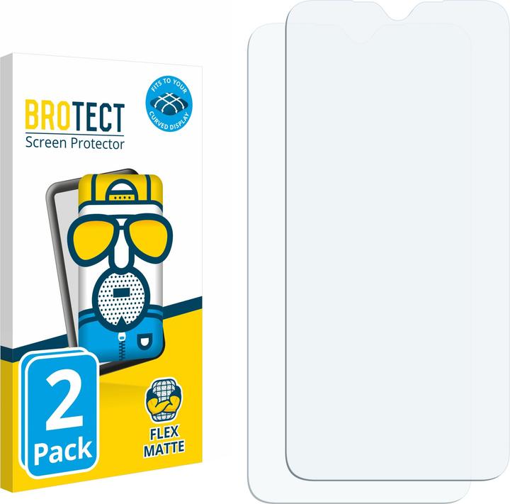 Produktbild BROTECT Full-Cover Displayschutz Matt (2 Stück, Xiaomi Poco M3)