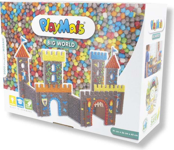 Image du produit Magni PlayMais® MOSAIC BIG WORLD CASTLE - Kit de bricolage pour les enfants de 3 ans et plus Jouet de